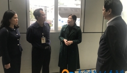 贵港市人民医院到我院食堂观摩学习