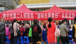 我院开展“12.5国际志愿者日”活动