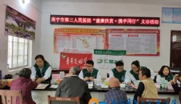 我院开展健康扶贫、巡诊送药活动