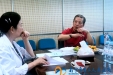 华中科技大学附属同济医院生殖专家靳镭教授到我院生殖医疗中心指导交流