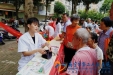 前进社区卫生服务中心开展全民健康生活方式日宣传活动