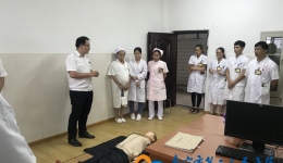 江南急救站：医疗急救指导送下乡