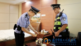 医警联动——医院与福建园派出所联合安全检查行动