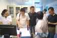 南宁市疾控中心专家来五象医院检查手足口病防治工作
