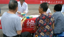 我院开展全民营养周健康宣传义诊活动