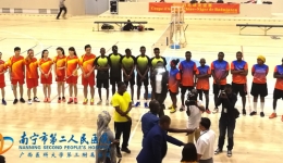 中尼双方羽球交流 增进感情促进友谊