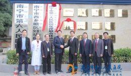 我院与市六医院医疗联合体成立暨胸痛中心区域协同救治体系成员单位正式挂牌