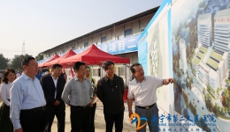 我院江南区人民医院医技综合楼建设项目开工建设