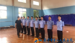 我院送安保训练到医联体单位