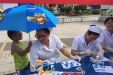 “青年文明号”健康义诊服务群众