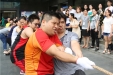 我院举办65周年院庆拔河比赛