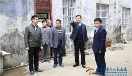 我院领导到定点扶贫村实地调研并现场办公