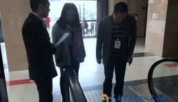 市卫计委领导到我院督查岁末年初后勤保障安全工作