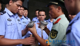 我院开展消防大练兵大比武竞技活动