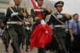 我院组织职工“五一”观礼升国旗