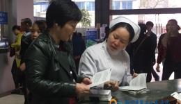 我院开展社会保障卡宣传活动