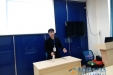 我院微信预约服务在英语沙龙互动中推广