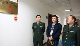 我院迎接广西陆军预备役步兵师检查组检查