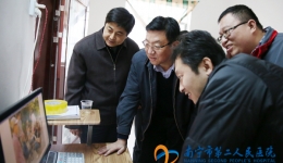 我院督查组到对口帮扶村开展精准识别贫困户工作走访督查