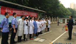 我院福建园社区卫生服务中心开展消防安全知识培训活动