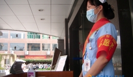 五象医院启动服务“两会一节”治安巡防志愿者活动