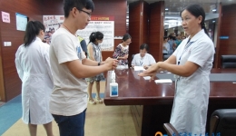 我院新职工岗前培训感染管理科严格把关手卫生