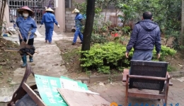 我院开展“整洁畅通有序大行动”专项整治活动