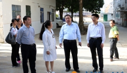我院医技第一党支部开展技术下基层服务群众活动