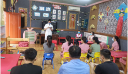 福建园社区卫生服务中心指导幼儿园开展疫情防控应急演练活动
