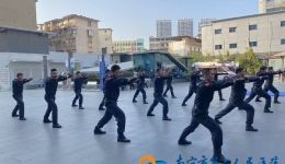 我院举办安保业务技能竞赛