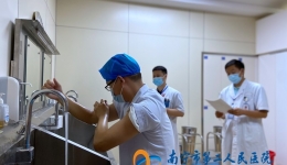 广西医科大学2021年医师资格临床类别分阶段考试在我院举行