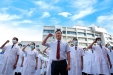 传红色基因 承医者使命——我院医疗集团隆重召开2021年新职工入职仪式