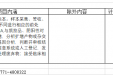 【20221201】医疗服务项目价格调整公示表