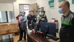 安全保卫科组织前往广西医科大学一附院开展学习交流活动