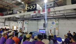 急救培训入工厂，重视安全好发展
