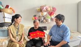 七一慰问关怀深，传递党情人心聚——我院开展“七一”慰问活动