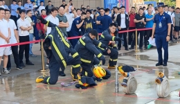 第一！我院代表南宁市卫健系统参加南宁市首届行业系统消防安全综合挑战赛斩获多项殊荣